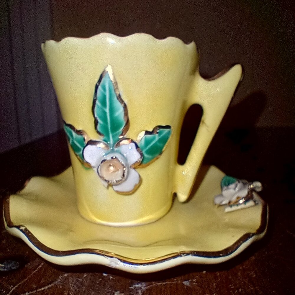 Vintage teacup and saucer